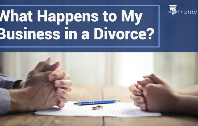 what happens to my business in a divorce